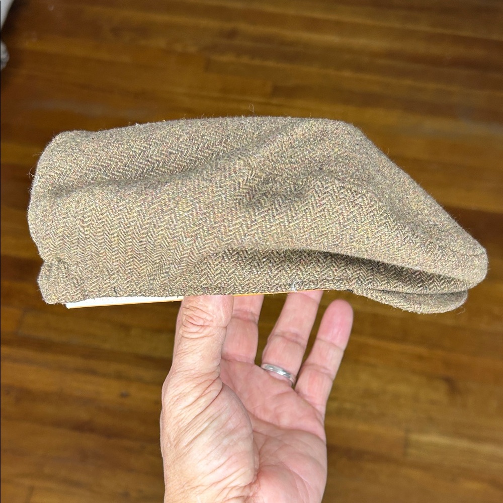 Classic Brown Tweed Flat Cap